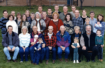 Family reunion group photo