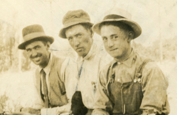 Old family photograph representing stories